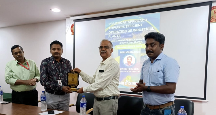 IIChE Kochi Hosts Training on Efficient Plant Operations